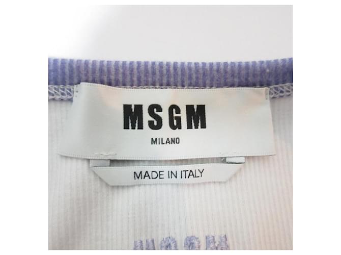 Autre Marque Top sin mangas MSGM Púrpura - vista 6