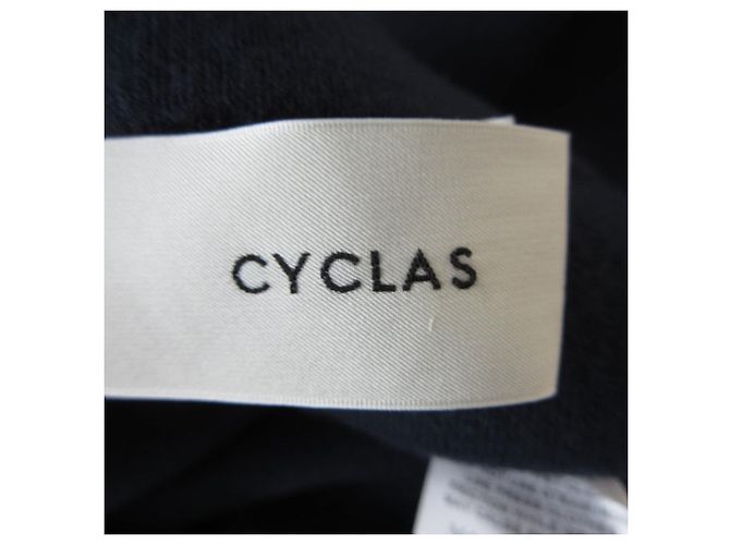 Autre Marque Falda larga de punto doble cara CYCLAS Azul - vista 5