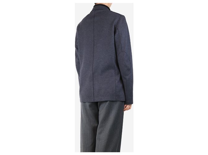 Harris Wharf London Dunkelgraue Wolljacke - Größe UK 16 - Ansicht 2