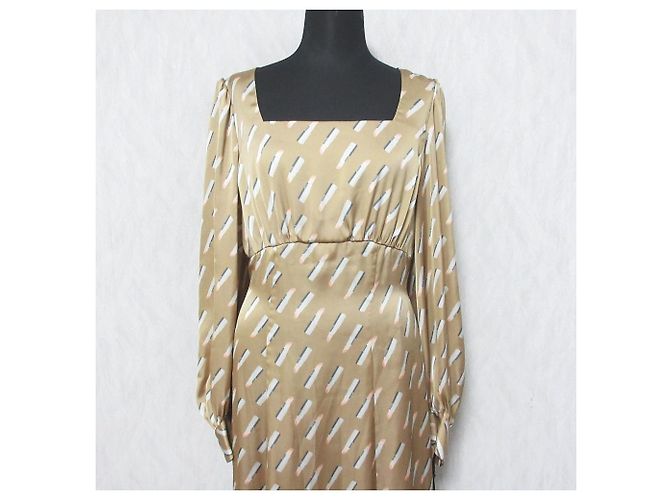 Autre Marque Langes Kleid Shun Lip Grace Class Bag Beige - Ansicht 2