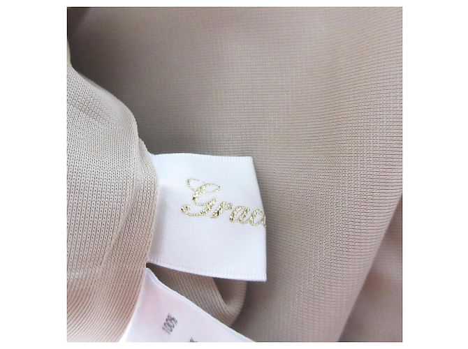 Autre Marque Langes Kleid Shun Lip Grace Class Bag Beige - Ansicht 6