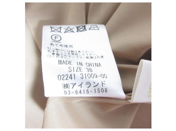 Autre Marque Langes Kleid Shun Lip Grace Class Bag Beige - Ansicht 7
