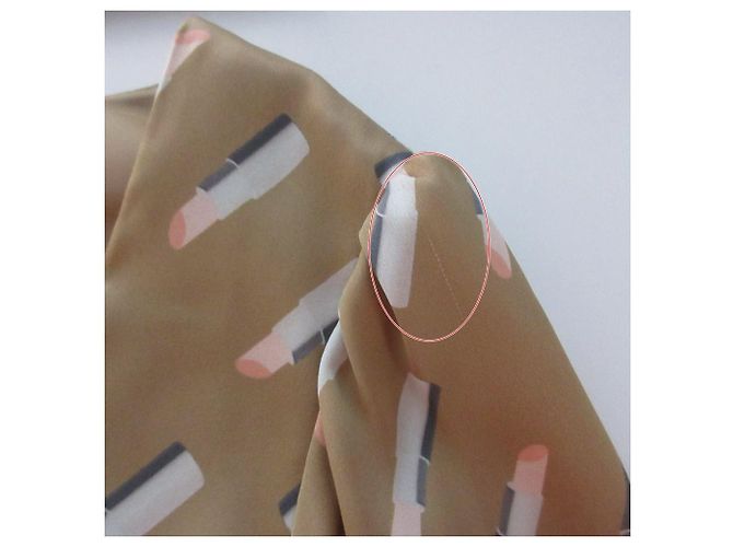 Autre Marque Langes Kleid Shun Lip Grace Class Bag Beige - Ansicht 8