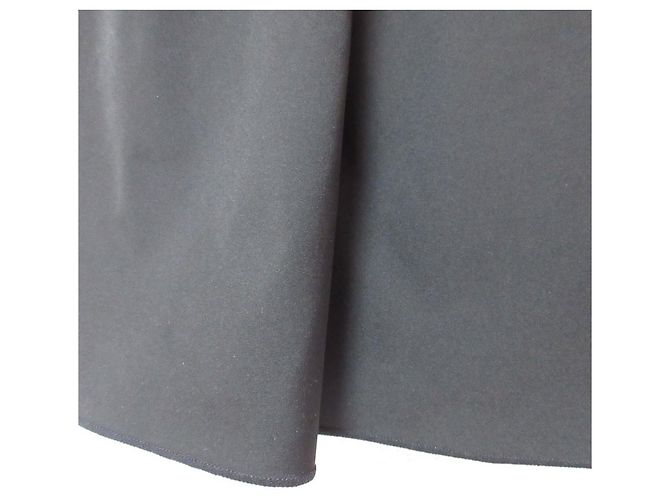 Autre Marque FALDA MINI ACAMPANADA DE TAFFETÁ ELÁSTICO FOXEY NEW YORK Negro - vista 6