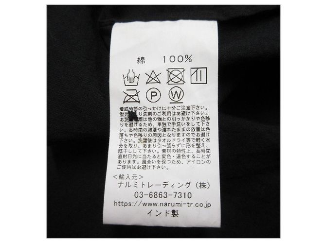 Autre Marque Camicia a maniche lunghe con colletto arricciato SOIL Nero - vista 5