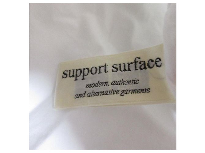 Autre Marque Blusa de manga francesa en capas Blanco - vista 6