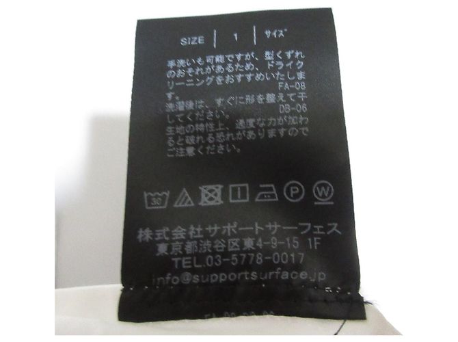 Autre Marque Blusa de manga francesa en capas Blanco - vista 7