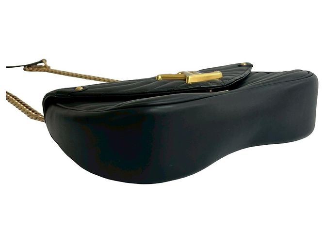 Borsa a spalla in pelle New Wave con catena 2 in 1 Louis Vuitton Nero - vista 7