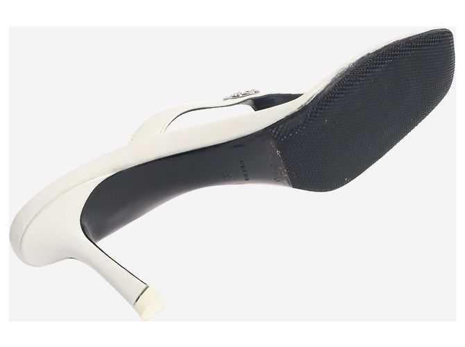 Alexander Wang Infradito con tacco in diamante bianco - taglia EU 37 - vista 5