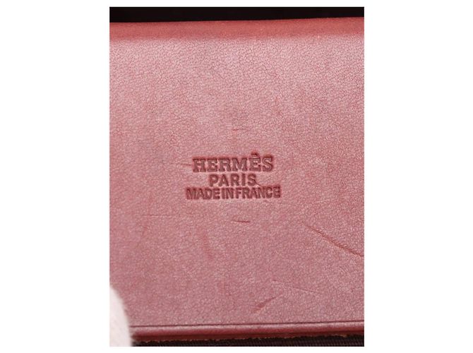 Hermès Borsa tote GM Herbag vintage 2002 marrone - vista 11
