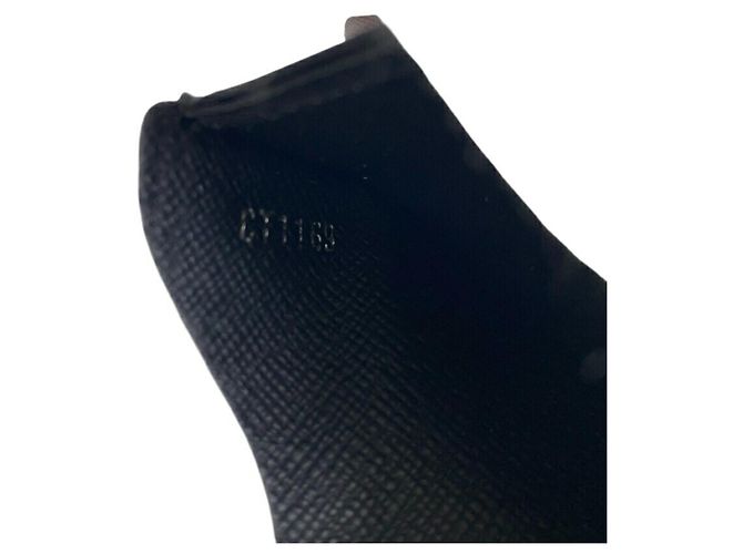 Slender Louis Vuitton Monogram Eclipse Bill Wallet Black - view 11