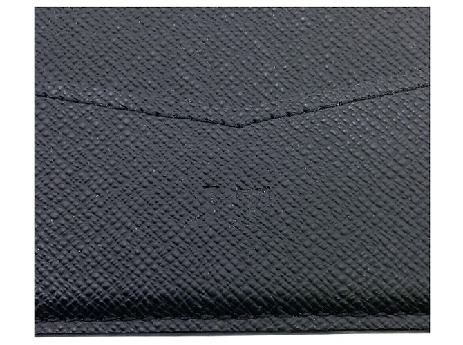 Slender Louis Vuitton Monogram Eclipse Bill Wallet Black - view 9