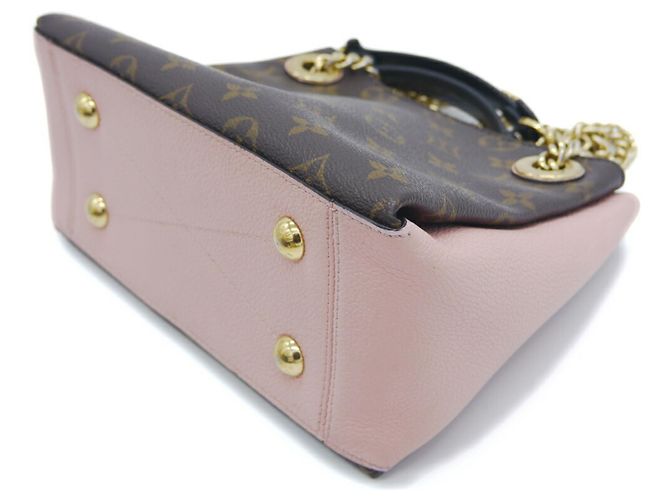 Louis Vuitton Surenne BB Monogram Rose Poudre Chain Shoulder Bag Pink - view 4