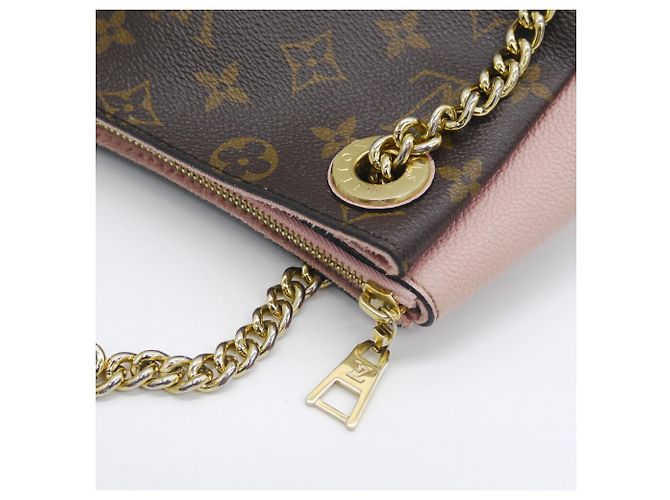 Louis Vuitton Surenne BB Monogram Rose Poudre Chain Shoulder Bag Pink - view 7
