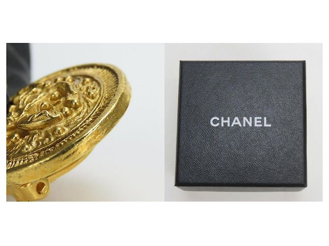 Orecchini a clip placcati in oro Chanel Coco Mark D'oro - vista 10