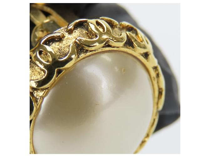 Orecchini in metallo Chanel Coco Mark D'oro - vista 9