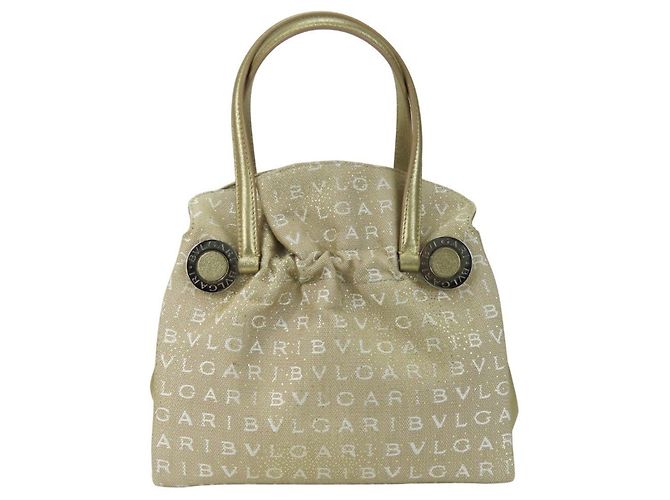 Bulgari Borsa Bvlgari Mania Bianco Beige - vista 11