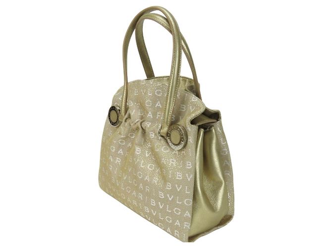 Bulgari Borsa Bvlgari Mania Bianco Beige - vista 2