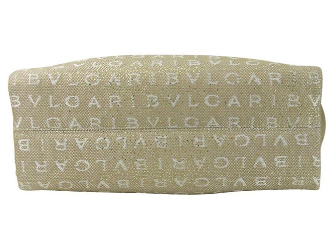 Bulgari Borsa Bvlgari Mania Bianco Beige - vista 4