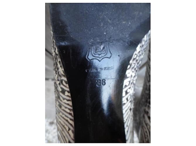 Pierre Hardy Python Boots Grey - view 8
