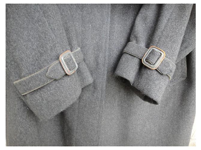 Abrigo Burberry Loden de lana gris - vista 7
