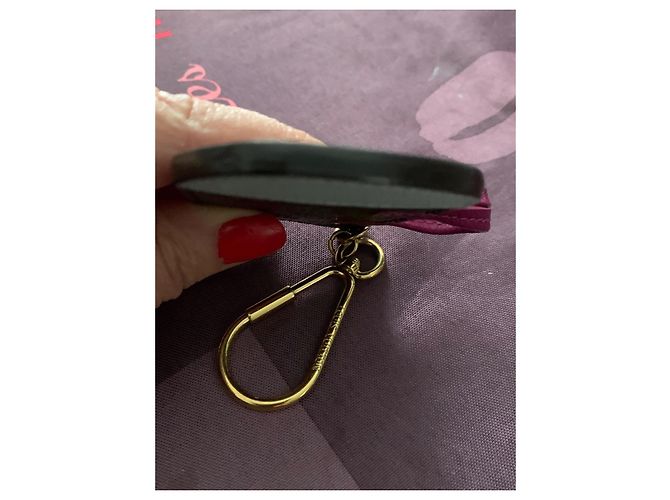 Charm per borsa Louis Vuitton Speedy Marrone Pelle - vista 6