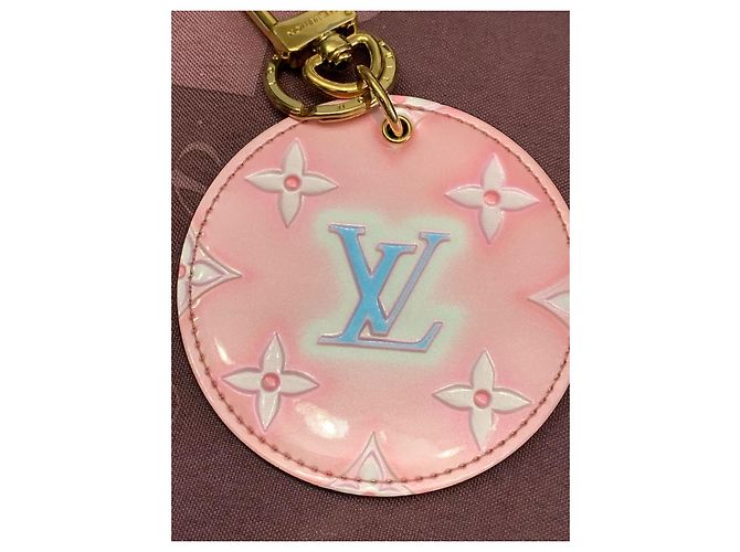 Charm da borsa Louis Vuitton San Valentino Rosa in vernice - vista 8
