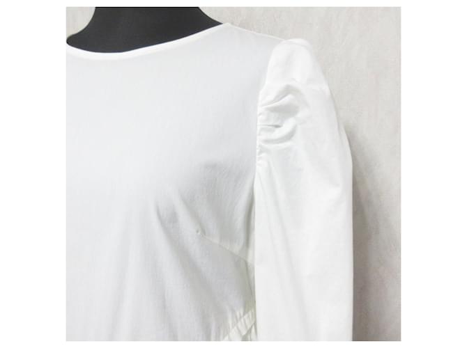 Autre Marque Suéter de capas acolchado Jusglitty Blanco - vista 4
