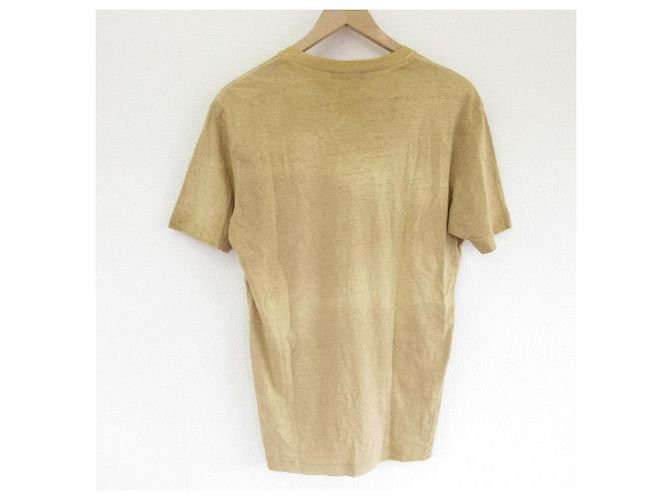Autre Marque Camiseta V-neck con logo bordado DSQUARED2 Beige - vista 2