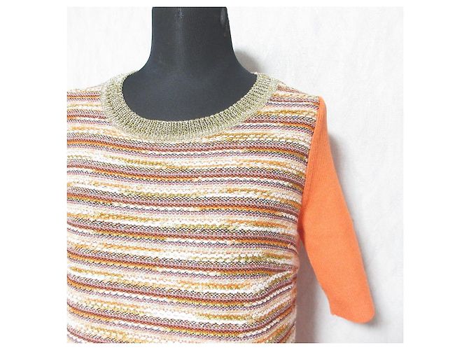 Autre Marque Strickkleid Junko Shimada 49AV Orange - Ansicht 4