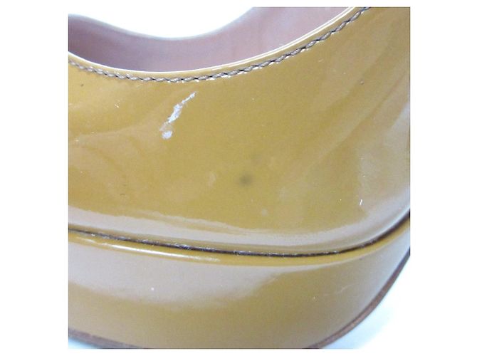 Pumps aus Lackleder von Miu Miu Beige Kamel - Ansicht 13