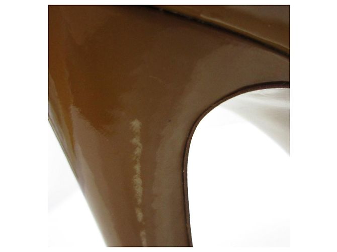 Pumps aus Lackleder von Miu Miu Beige Kamel - Ansicht 18