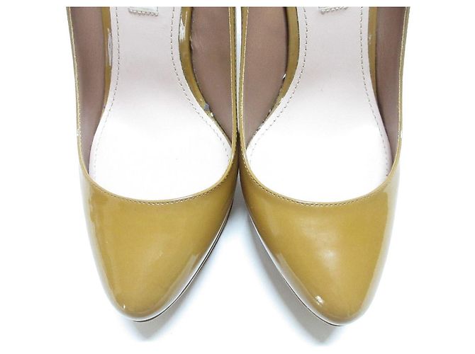 Pumps aus Lackleder von Miu Miu Beige Kamel - Ansicht 4
