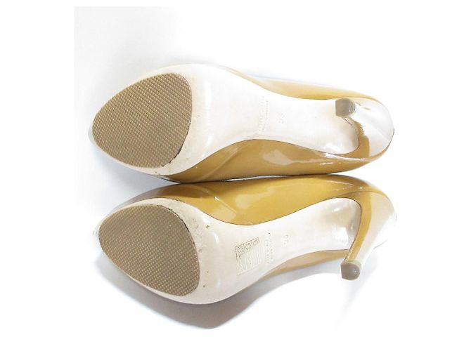 Pumps aus Lackleder von Miu Miu Beige Kamel - Ansicht 5