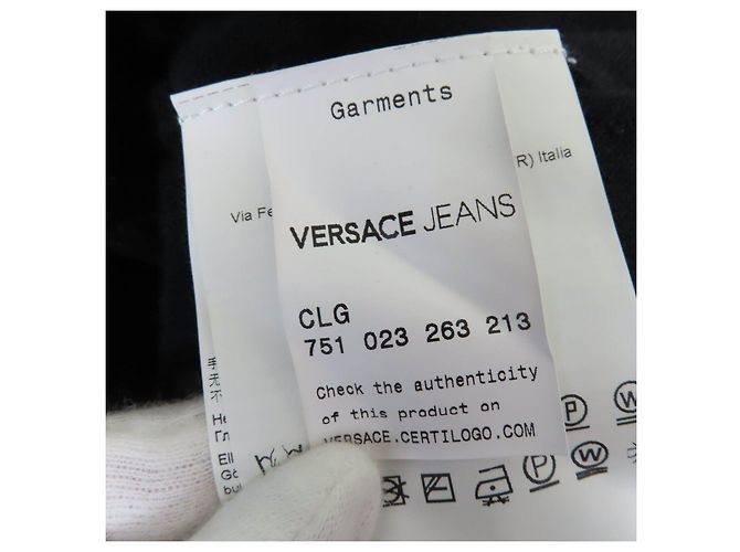 Strickkleid Versace Jeans Schwarz - Ansicht 6