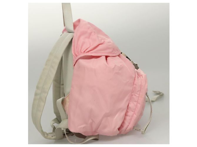 Prada Single Buckle Pocket Tessuto Small Rose - vue 4