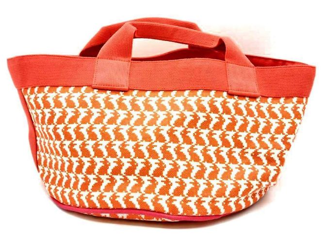 Hermès Animo Pixel Tote Bag Orange - Ansicht 2