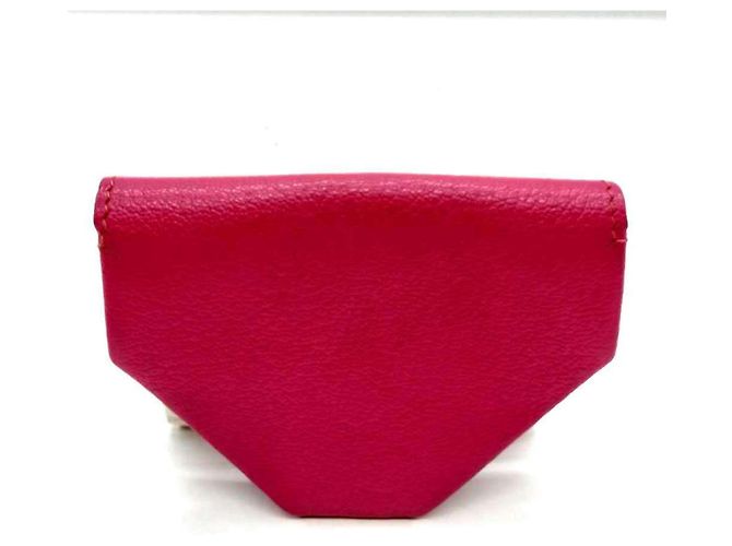 Hermès Monedero Quatre Coin Levain Hermes Rosa - vista 2