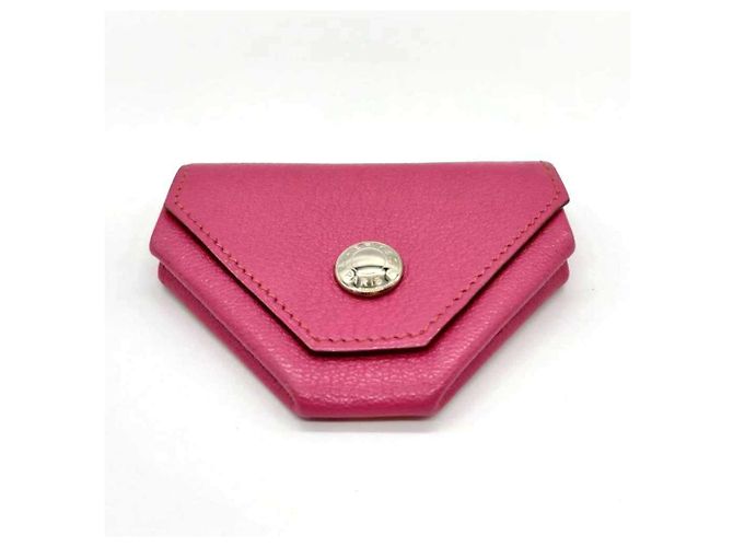 Hermès Monedero Quatre Coin Levain Hermes Rosa - vista 3