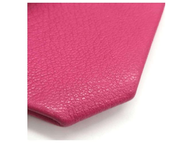 Hermès Monedero Quatre Coin Levain Hermes Rosa - vista 4