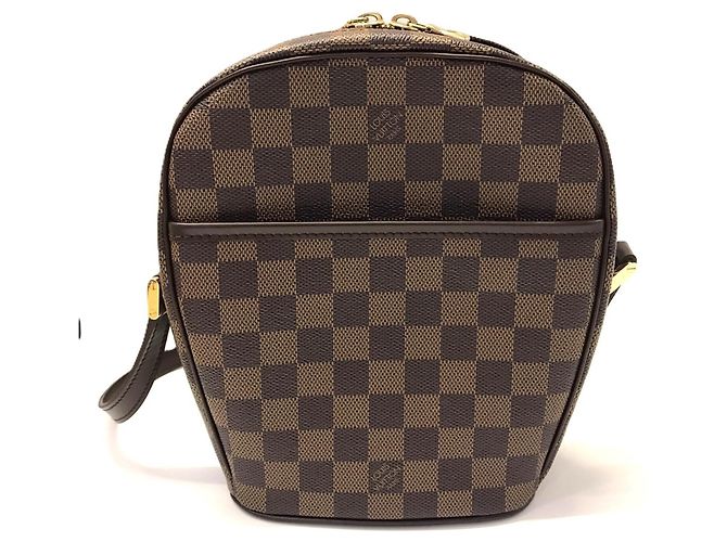 Borsa a Spalla Damier Ebene Ipanema PM Louis Vuitton Marrone - vista 2