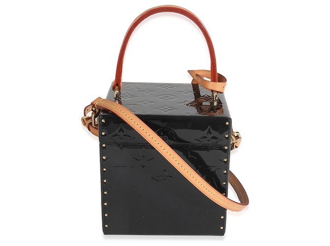 Louis Vuitton Black Monogram Vernis Bleecker Box - view 2