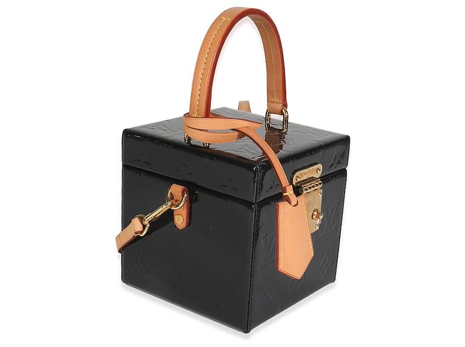 Louis Vuitton Black Monogram Vernis Bleecker Box - view 4