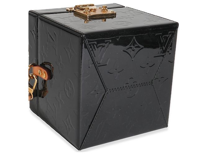 Louis Vuitton Black Monogram Vernis Bleecker Box - view 7