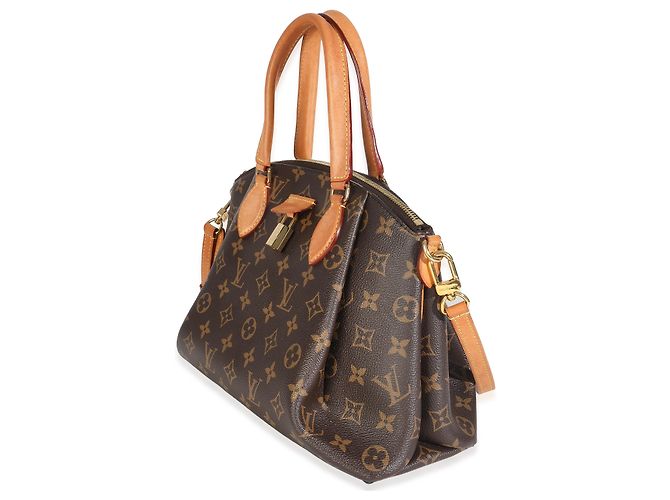 Louis Vuitton Monogram Canvas Rivoli PM Marrone - vista 3