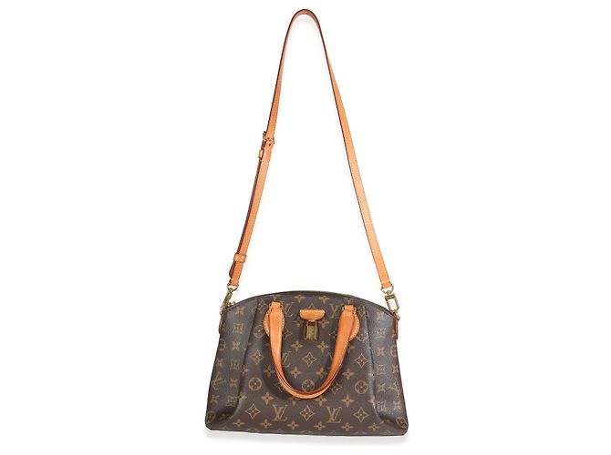 Louis Vuitton Monogram Canvas Rivoli PM Marrone - vista 5