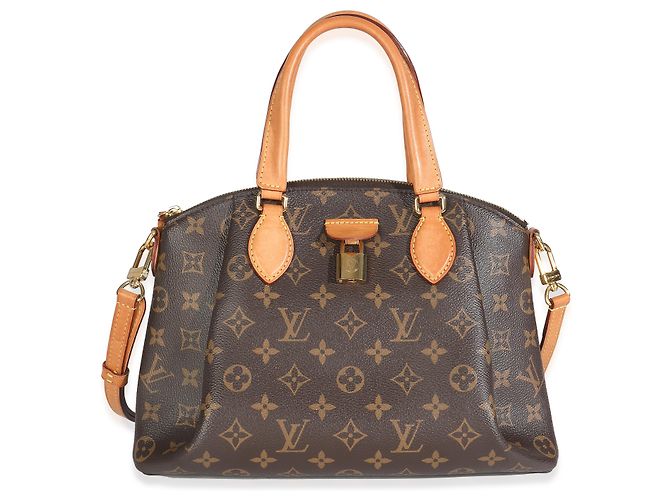 Louis Vuitton Monogram Canvas Rivoli PM Marrone - vista 8