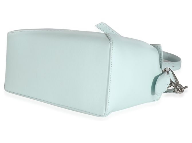 Borsa Puzzle Edge Small in pelle di vitello classica Loewe Blue Iceberg - vista 5