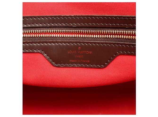 Borsa Tote Chelsea Louis Vuitton Marrone Damier ebene - vista 4