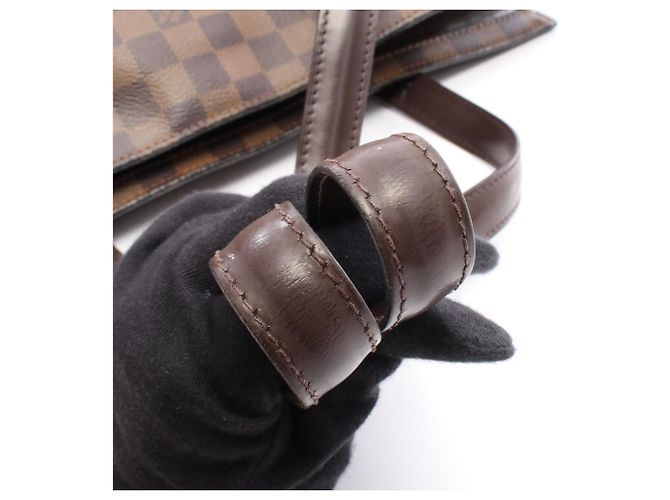 Borsa Tote Chelsea Louis Vuitton Marrone Damier ebene - vista 7